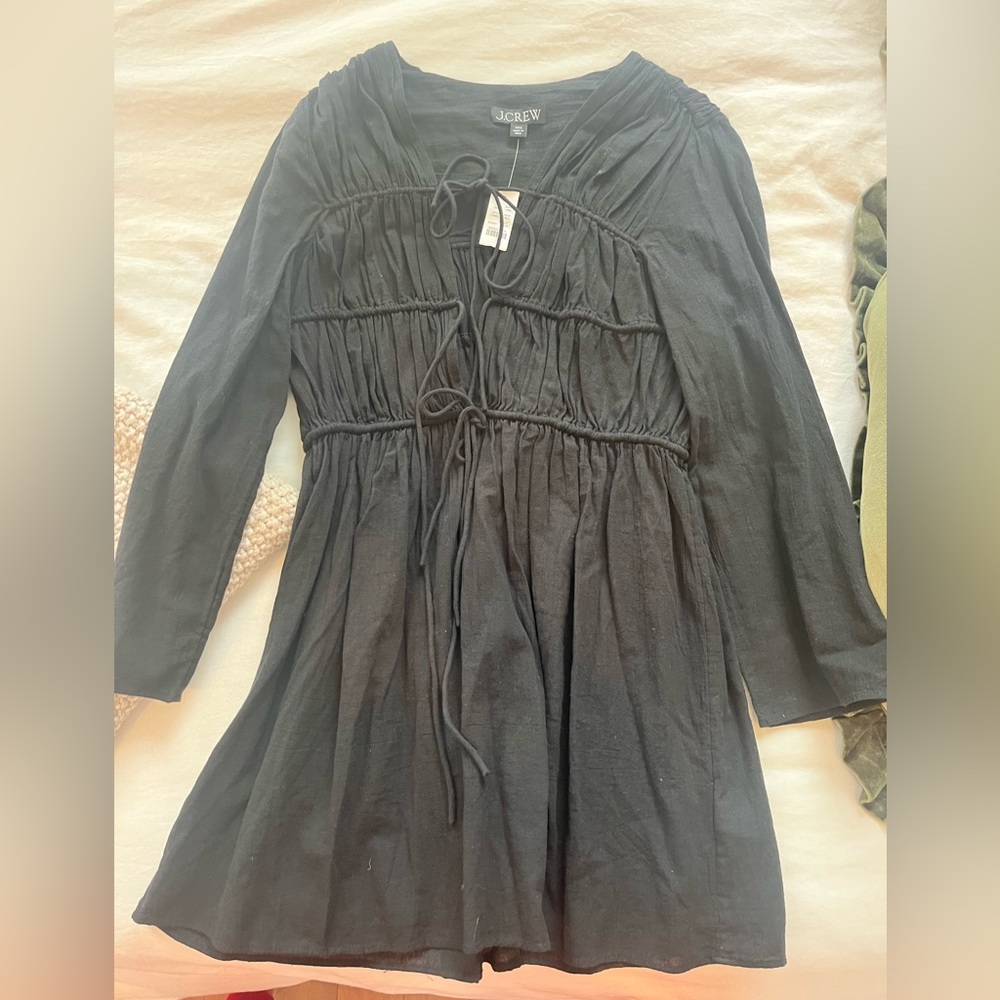 J.Crew Charcoal Long Sleeve Top